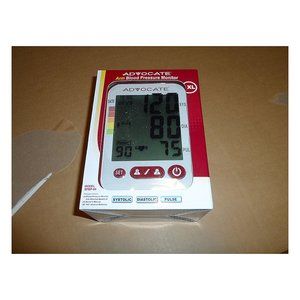 NEW Advocate Arm Blood Pressure Monitor with Extra Large Cuff